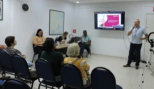 Reinaldo Lima, enfermeiro da Gerência de Operações de Saúde, falou sobre o Programa de Atendimento ao Beneficiário Portador de Lesão e Estomias