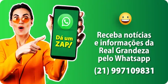 Notícias e informações da Real Grandeza pelo Whatsapp